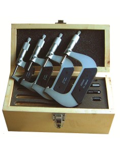 Juego de 4 micrómetros