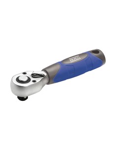 Llave carraca 1/4" corta
