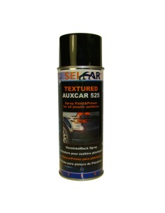 Pintura texturizada negra en spray