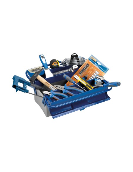 Caja herramientas de 3 bandejas con 85 piezas