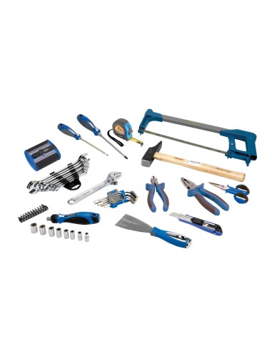 Caja herramientas de 3 bandejas con 85 piezas