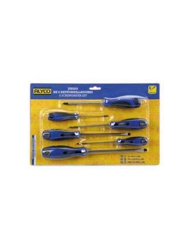 Juego destornilladores en blister