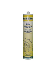 Sellador de butilo negro 310 ml.