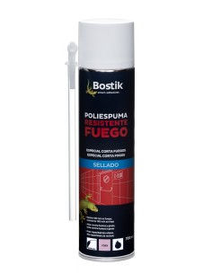 Espuma poliuretano "fuego" Bostik para pistola