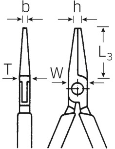 Alicates de pinza plana de mecánico 6510 - Stahlwille 2