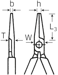 Alicates de pinza plana de mecánico 6516 - Stahlwille 2