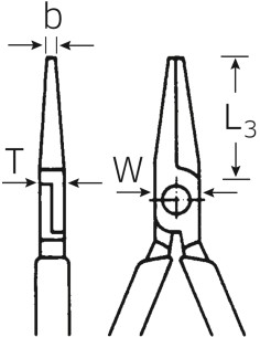 Alicates de pinza redonda, corta 6523 - Stahlwille 2