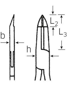Alicates de corte diagonal para electrónica 6615 - Stahlwille 2