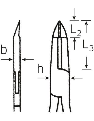 Alicates de corte diagonal para electrónica 6615 - Stahlwille