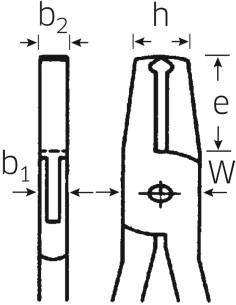 Alicates para electrónica de corte frontal 6619 - Stahlwille 2