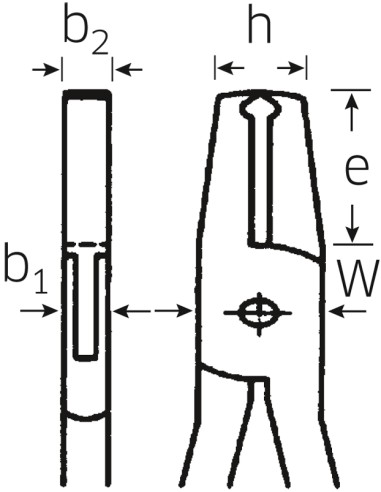 Alicates para electrónica de corte frontal 6619 - Stahlwille