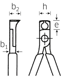 Alicates para electrónica de corte frontal 6620 - Stahlwille 2