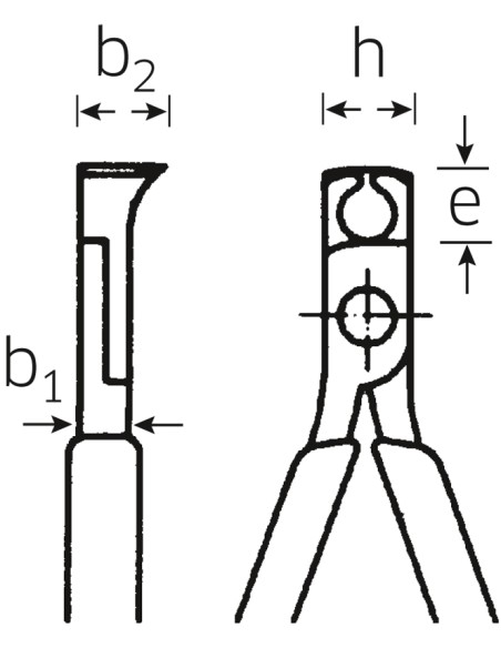 Alicates para electrónica de corte frontal 6620 - Stahlwille Alicates para electrónica de corte frontal 6620 - Stahlwille