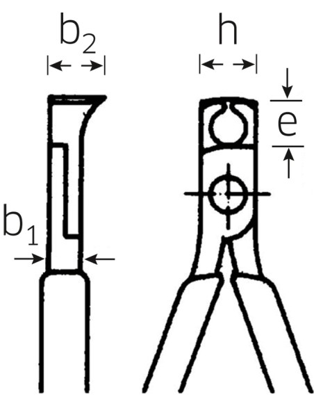 Alicates para electrónica de corte frontal 6621 - Stahlwille Alicates para electrónica de corte frontal 6621 - Stahlwille