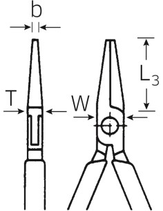 Alicates para electrónica de pinza redonda 6526 - Stahlwille 2