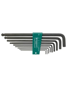Juego de destornilladores acodados con punta esférica 10767H/9 - Stahlwille