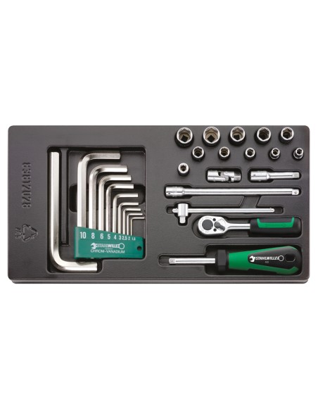 Herramientas 1/4" ES 1/4" + 10760CV - Stahlwille