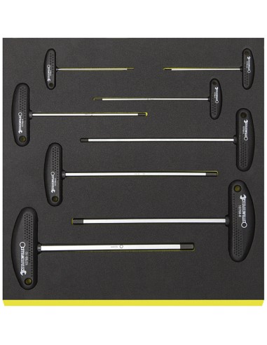 Destornilladores de dos codos en bandeja TCS TCS 10768/8 - Stahlwille