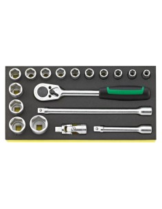 Herramientas 1/2" en bandeja TCS TCS 52/14/4 - Stahlwille