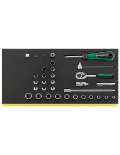 Herramientas 1/4" en bandeja TCS TCS 40/41/44/8 - Stahlwille