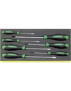 Juego de 7 destornilladores DRALL+ en bandeja TCS TCS 4620/4630 - Stahlwille