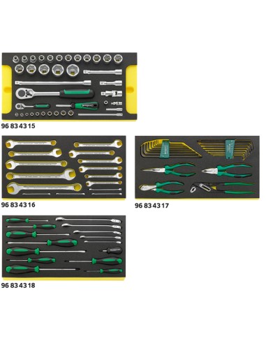 Surtido de herramientas para el trolley de herramientas núm. 13217 805/4 WT TCS - Stahlwille