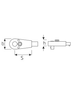 Carraca acoplable 725L/5 - Stahlwille 2