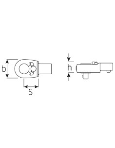 Carraca acoplable 725/4 - Stahlwille 2