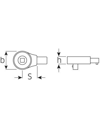 Carraca acoplable 735/100 - Stahlwille