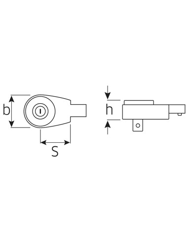 Carraca acoplable con dentado fino 735/65 - Stahlwille