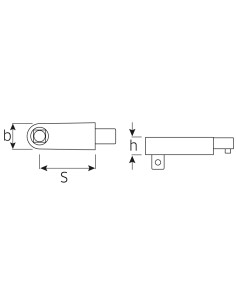 Herramienta acoplable de cuadradillo 734L/5 - Stahlwille 2