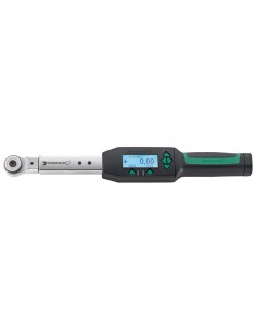 Llave dinamométrica electrónica Sensotork con el útil acoplable carraca reversible 712R/6 - Stahlwille