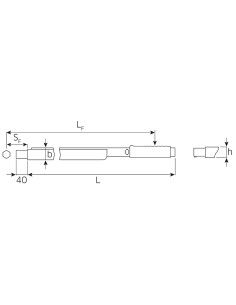 Llave dinamométrica Service MANOSKOP con alojamiento para útiles encajables 730/80 - Stahlwille 2