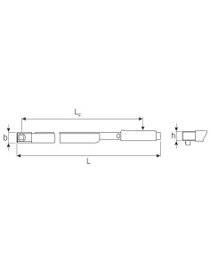 Llave dinamométrica Standard MANOSKOP con cuadrado fijo 720Nf/80 - Stahlwille 2