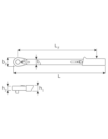 Llave dinamométrica Standard MANOSKOP con carraca fija QuickRelease integrada 721QR/20 - Stahlwille