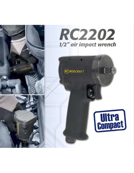 PISTOLA IMPACTO 1/2"  ULTRA COMPACTA PISTOLA IMPACTO 1/2"  ULTRA COMPACTA