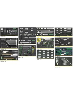 Juego de herramientas para taller de automóviles BMW 2500 TCS - Stahlwille