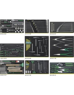 Juego de herramientas para taller de motocicletas BMW 2501N TCS - Stahlwille