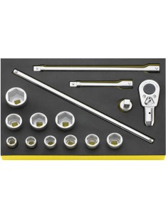 Herramientas 3/4" en bandeja TCS TCS 55/10/5 - Stahlwille