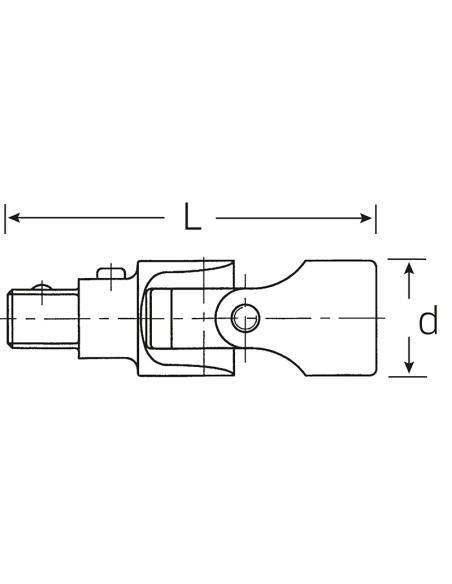Articulación universal QR 510QR - Stahlwille Articulación universal QR 510QR - Stahlwille