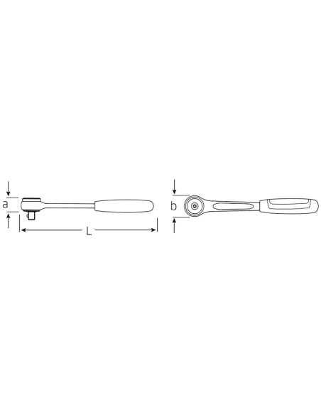 Carraca de dentado fino 411 - Stahlwille Carraca de dentado fino 411 - Stahlwille