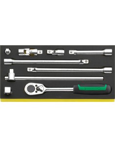 Herramientas 1/2" en bandeja TCS TCS 1/2"-512/9 - Stahlwille