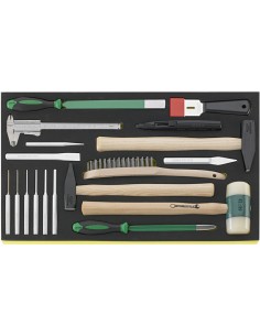 Martillos, Cinceles, etc. en bandeja TCS TCS 102-108/10956/10960/18 - Stahlwille