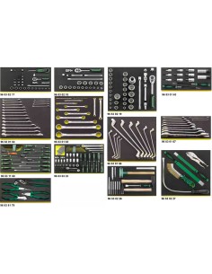 Juego de herramientas de taller para turismos Mercedes-Benz 3026N/1 TCS - Stahlwille