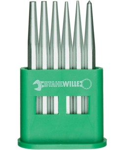 Juego: Punzones, granetes 104-5/6D - Stahlwille