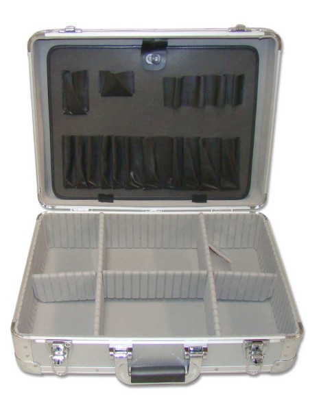 Maletín de aluminio para heramientas
